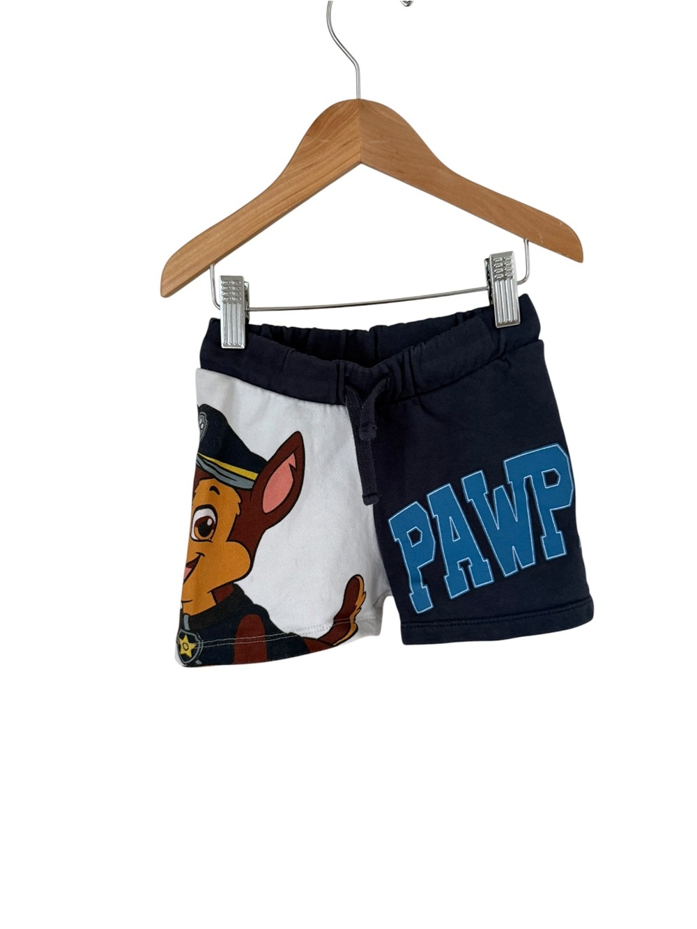 Zara Paw Patrol Chase Navy & White  Graphic Kids Shorts